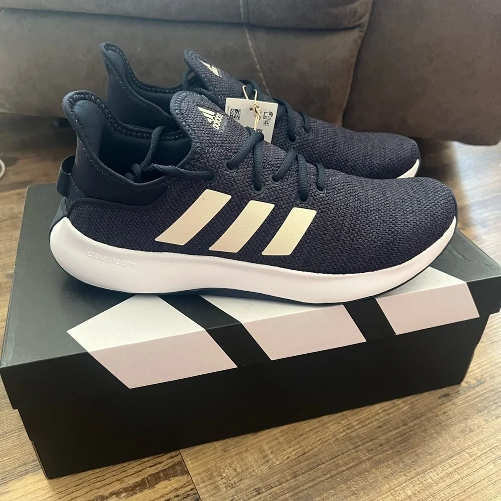 Womens Cloud Form Navy Adidas Athletic Shoes Size 10 IG3866